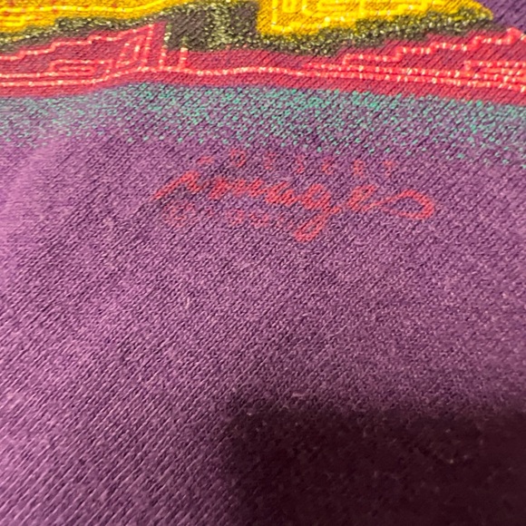 Vintage Single Stitch Destination State of New Mexico Aztec Western Tee Size 2XL - Picture 5 of 8